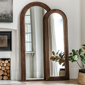Trending Category - Mirrors - Freestanding Walnut Mirror