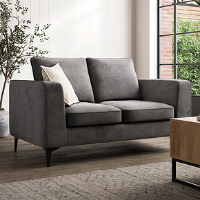Trending Category - Living Room Furniture - Grey 2 Seater Sofa