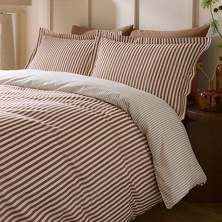 Striped bedding