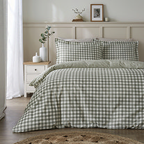 Trending Category - Bedding - Gingham Duvet Cover Set