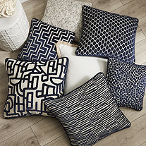 Trending Category - cushions - in a group - navy