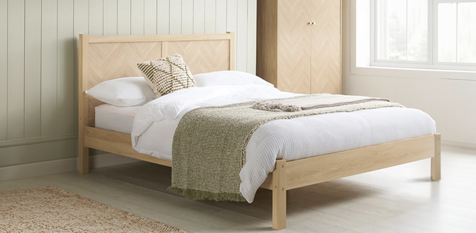 farmhouse style bedroom with rustic bedroom themes