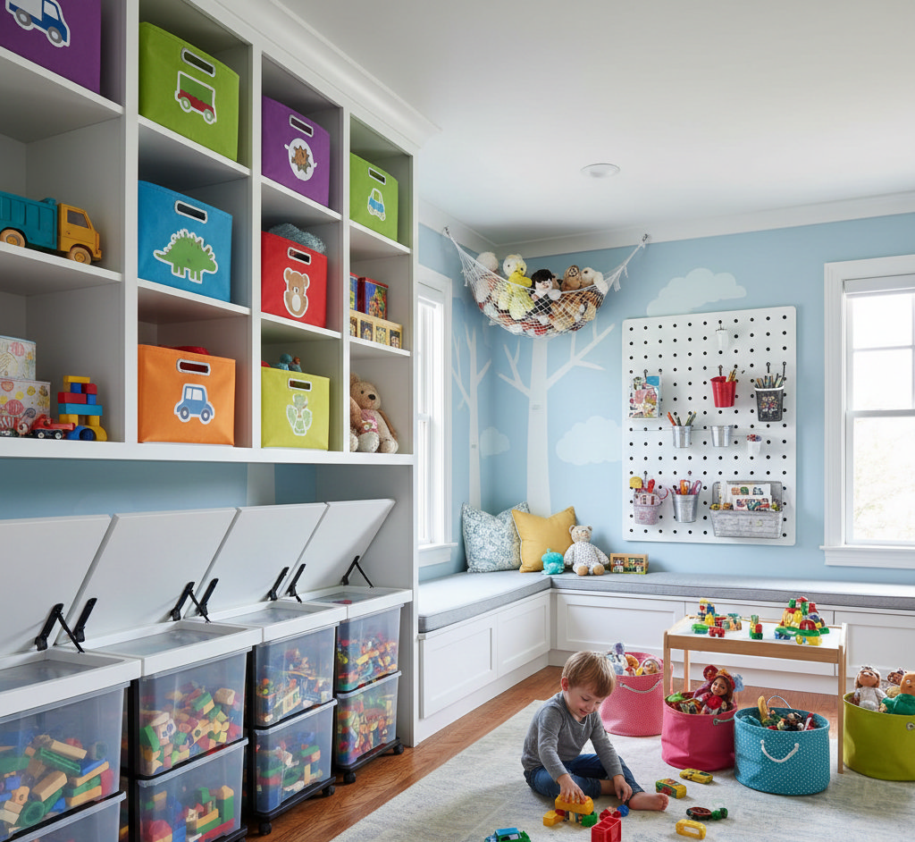 Kids Bedroom - Toy Hammock