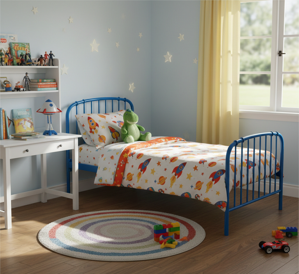 Kids Bedroom - Colourful Bed Frame