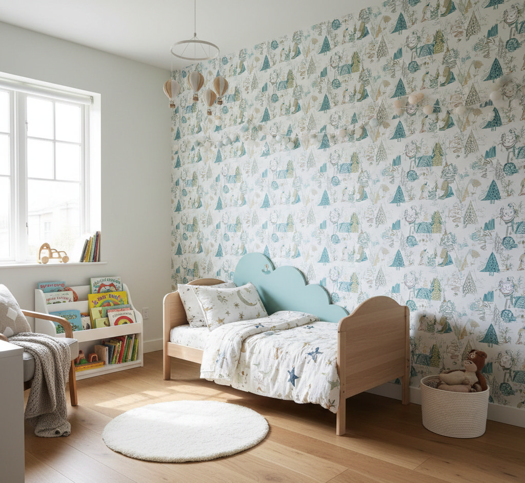Kids Bedroom - Feature Wall