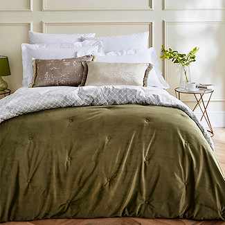 Olive Green Bedspread