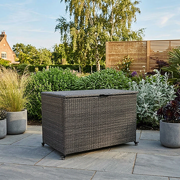 Rattan Outdoor Storage Box