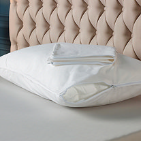 Pillow Protectors on a pillow