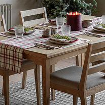 Dressed Dining Room Table - Tableware