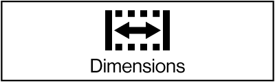 Mobile Dimensions Icon