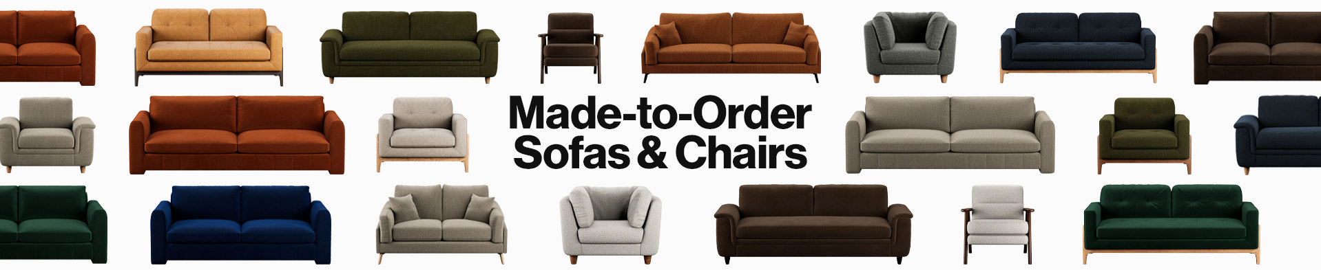 Made-to-Order Sofas & Chairs