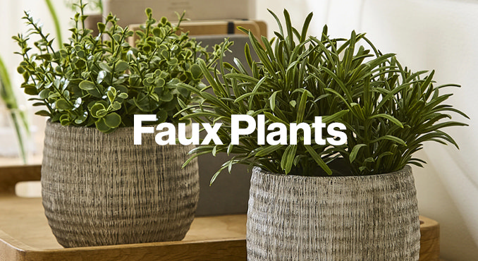faux plants