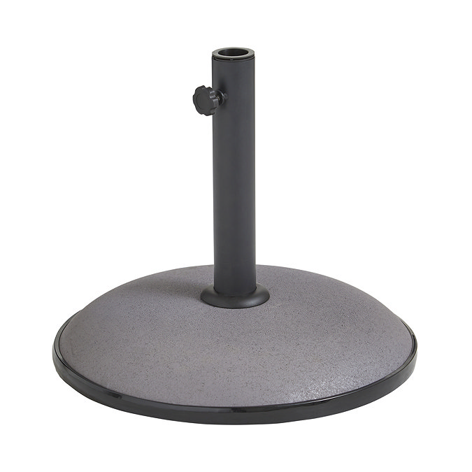 image cut out on white background of rounded parasol base