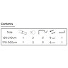 22-25mm Ball Eyelet Pole Pack Contents