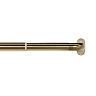 25-28mm Ext Room Darkening Pole image in antique brass close up stock 