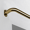 25-28mm Ext Room Darkening Pole image in antique brass CLOSE UP