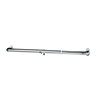 120-210cm extendable room darkening curtain pole stock image