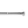 120-210cm extendable room darkening curtain pole stock close up image