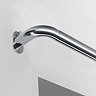 120-210cm extendable room darkening curtain pole close up image