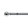 28mm Eyelet Ball Pole close up image