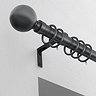 28mm Fixed Ball Pole in Black image