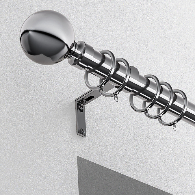 28mm Fixed Ball Pole in Chrome image
