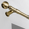 28mm Room Darkening Support in antique brass image