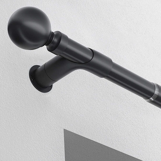 28mm Room Darkening Support Brackets in black image