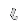 28mm Room Darkening Support brackets in satin silver image