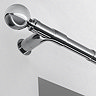 28mm Room Darkening Support brackets in satin silver image