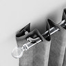 28mm Room Darkening Support brackets in satin silver image