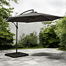 3m cantilever Garden Parasol in garden image