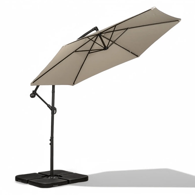 3m round cantilever garden parasol