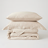 Cotton Sateen Duvet cover in natural image 2