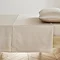 Flat Sheet in natural on bed image 1