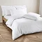 Complete Plain Dye collection in White on bed image 3