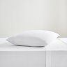 Kingsize Pillowcase in white on bed image 2