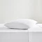 Kingsize Pillowcase in white on bed image 2