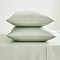 Pillowcase pair in sage image 2