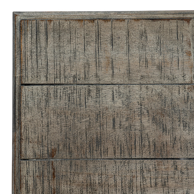 close up swatch image of dark wood material and colour of rustic dining bench