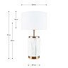 Addison marble effect ceramic small