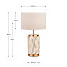 Addison stone effect ceramic table lamp
