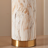 Addison stone effect ceramic tall table lamp