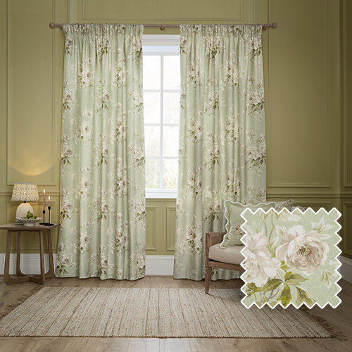 Adele sage curtains product listing image