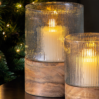 Adena Large Hurricane Lamp