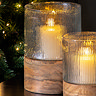 Adena Large Hurricane Lamp