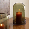 Aelia Large Smoked Candle Holder