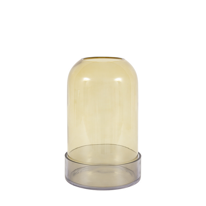 Aelia Large Smoked Candle Holder