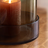 Aelia Small Smoked Candle Holder