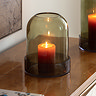 Aelia Small Smoked Candle Holder